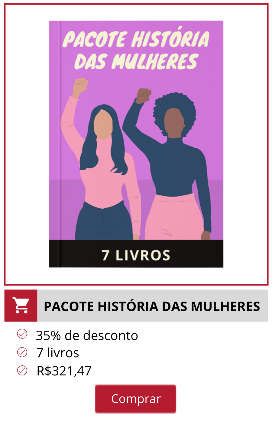 pacote história das mulheres