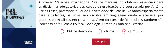 coleção Relações internacionais