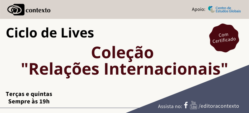 ciclo de lives - Relações internacionais