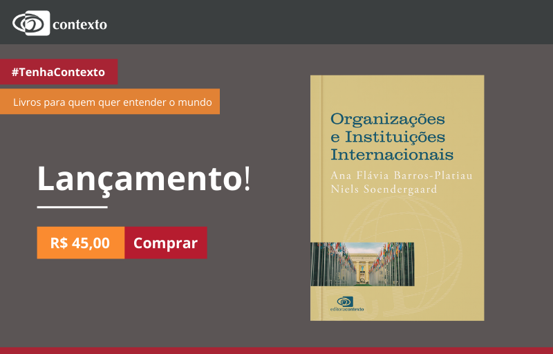 Capa do livro ORGANIZAÇÕES E INSTITUIÇÕES INTERNACIONAIS